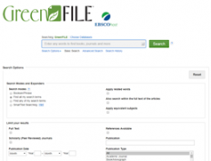 GreenFile screenshot