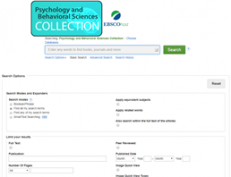 Psychology & Behavioral Sciences Collection screenshot