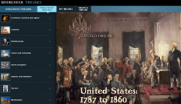 World Book Timelines screenshot